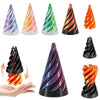 3D Printed Spiral Cone Ornaments Helix Rotating Pressure Reducing Toy Pyramid Passthrough Sculpture Spiral Cone Ornaments
