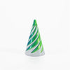 3D Printed Spiral Cone Ornaments Helix Rotating Pressure Reducing Toy Pyramid Passthrough Sculpture Spiral Cone Ornaments