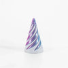 3D Printed Spiral Cone Ornaments Helix Rotating Pressure Reducing Toy Pyramid Passthrough Sculpture Spiral Cone Ornaments