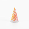 3D Printed Spiral Cone Ornaments Helix Rotating Pressure Reducing Toy Pyramid Passthrough Sculpture Spiral Cone Ornaments