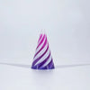 3D Printed Spiral Cone Ornaments Helix Rotating Pressure Reducing Toy Pyramid Passthrough Sculpture Spiral Cone Ornaments